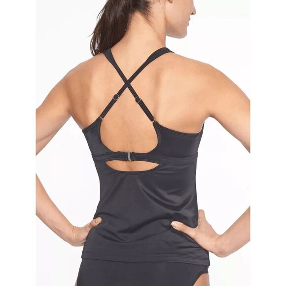 NWT Size 38 B/C ATHLETA Ibiza Geo Bra Cup Tankini Swim - Picture 2 of 2